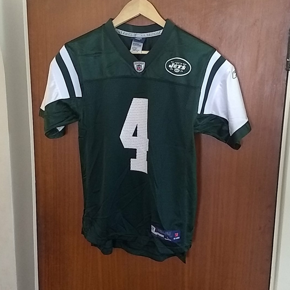 Brett Favre Jets Reebok jersey youth size large